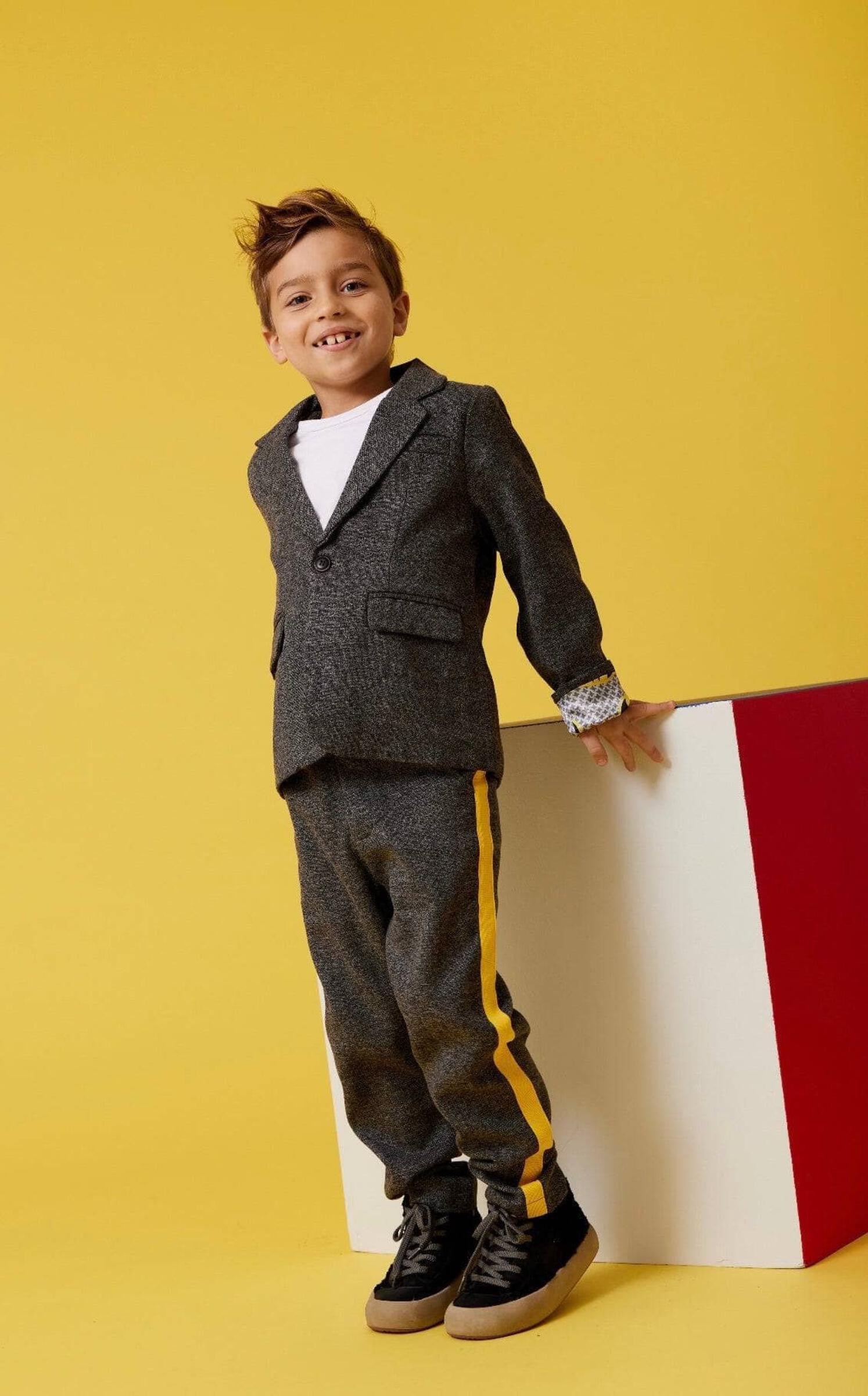 Batman Grey Boys Suit