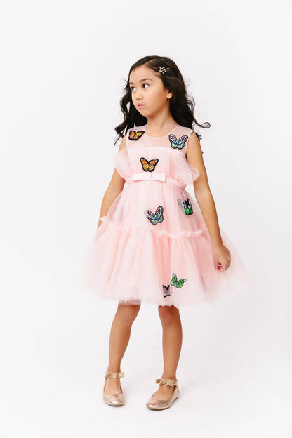Butterfly Gem Tulle Dress Sale