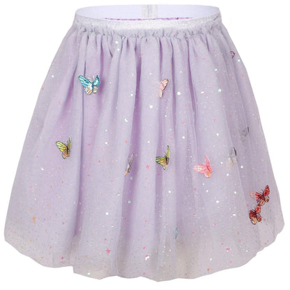 Rainbow Butterfiles Skirt