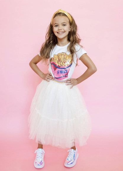 Spin And Dream Sparkle Midi Skirt